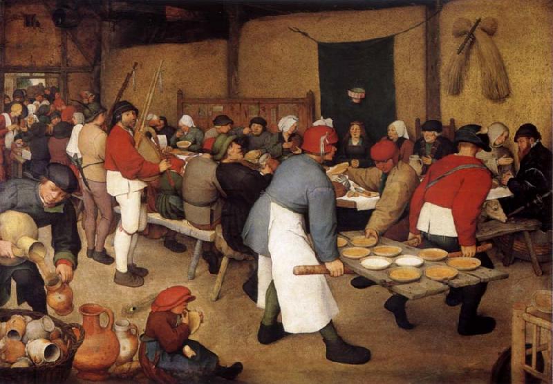 Pieter Bruegel Bauernbocbzeit oil painting image